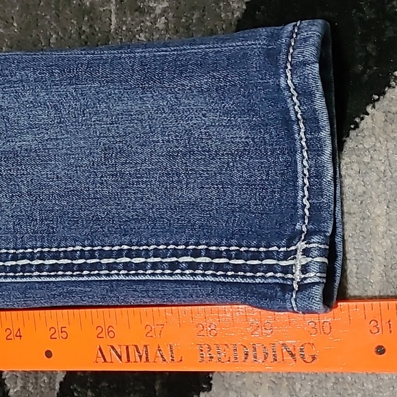 ROCK REVIVAL BETTY EMBROIDERED RHINESTONES SKINNY DENIM JEAN - Picture 11 of 16